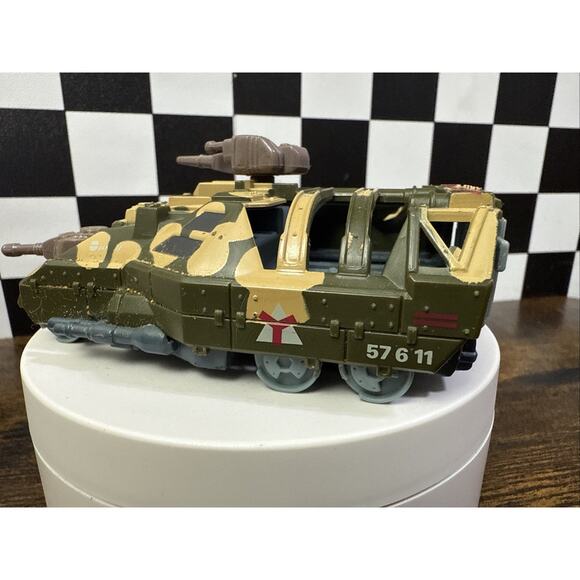 Kenner Parker Mega Force Tar-Traks Tank Diecast Army Vehicle Vintage 1989 - Picture 7 of 9